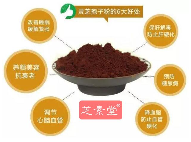 灵芝破壁孢子粉竟有如此工效，难怪那么多人都在吃