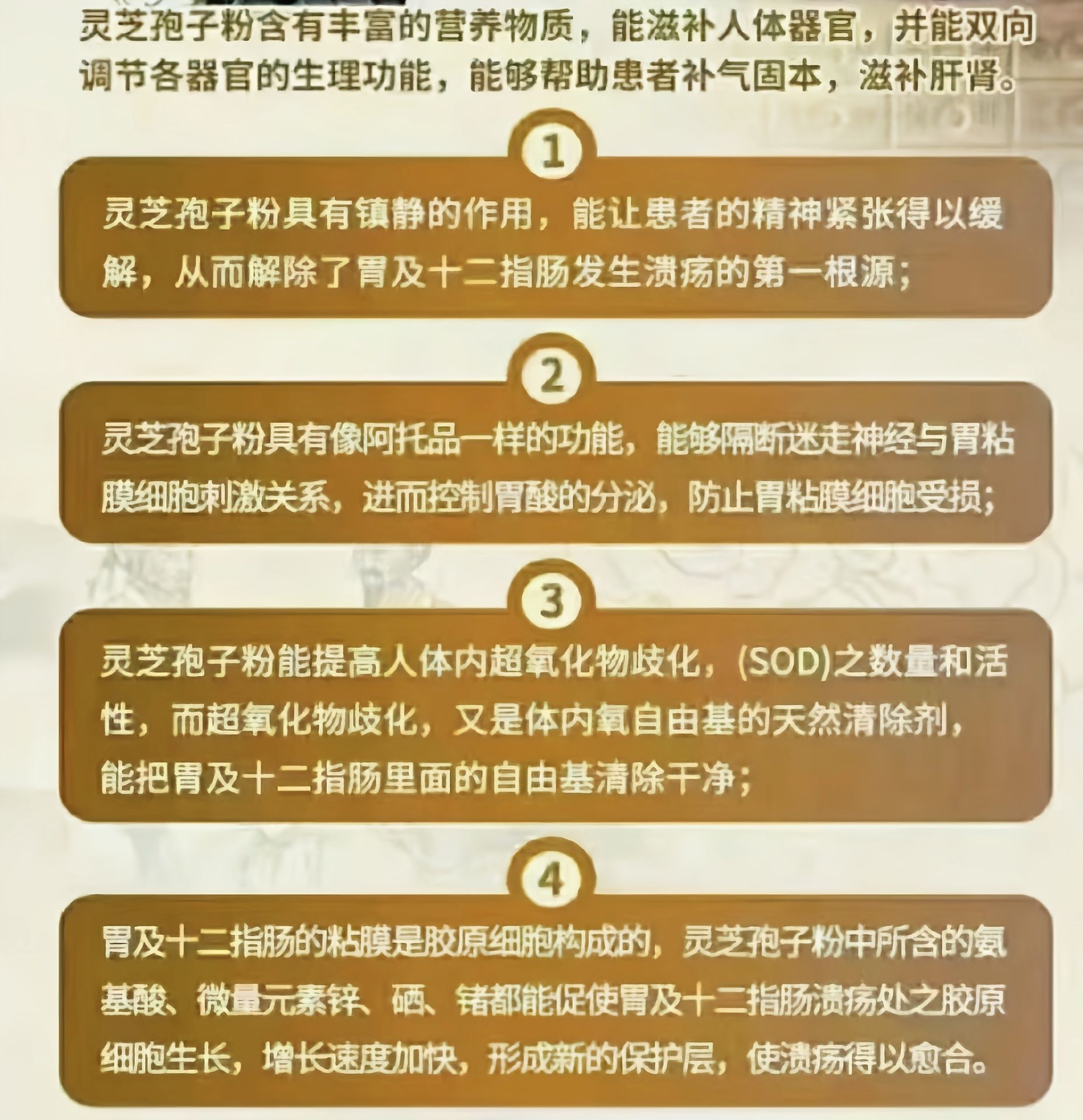 灵芝孢子粉的功效和作用对胃有没有刺激？适合长期服用吗？
