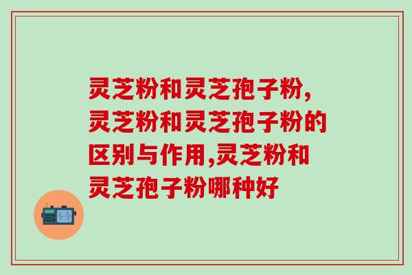 灵芝粉和灵芝孢子粉，你们想知道的区别在这里！
