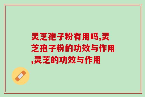 灵芝孢子粉有用吗，一分钟为您讲解