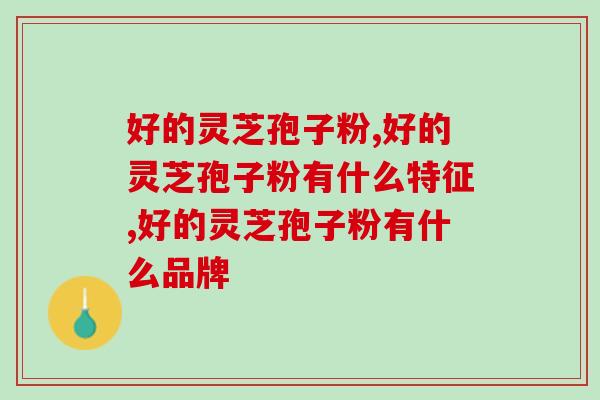 好的灵芝孢子粉如何区分|采芝人推荐指南