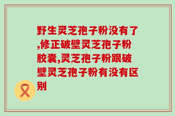 康复来灵芝破壁孢子粉的功效及使用方法