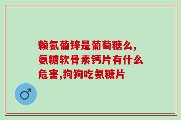 南京海辰药业生产的氨糖(Nanjing Haichen Pharmaceutical produces glucosamine)