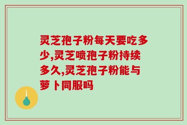 片状灵芝孢子粉效果好吗？探究片状灵芝孢子粉的功效与作用？