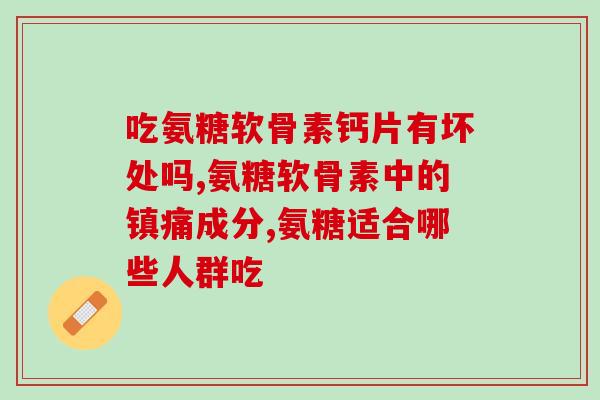 乐力氨糖软骨素加钙片成分(乐力氨糖软骨素加钙片成分解析，维护关节骨骼健康)