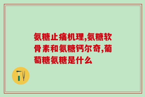 氨糖 促进生成透明质酸(氨糖有助于促进透明质酸生成)