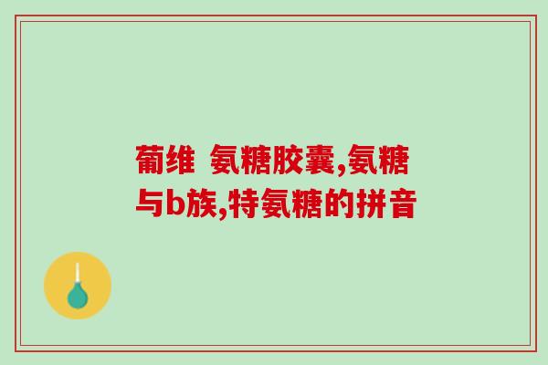 氨糖啥牌子经济实用(经济实用的氨糖品牌推荐，让您安心选购)