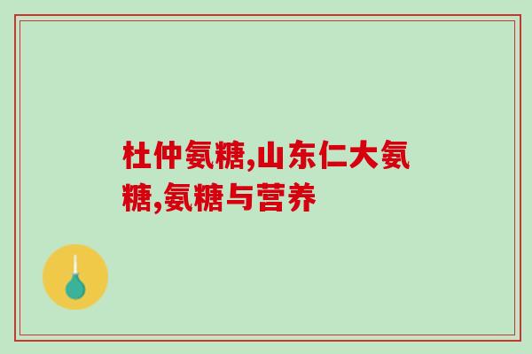 氨糖红色瓶装(氨糖红色瓶装，关节健康养护之选)