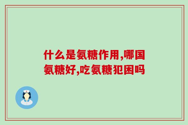 氨糖软骨片有什么成分的好(氨糖软骨片的成分有哪些？)