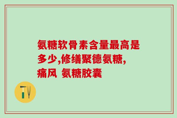 中老年有必要吃氨糖吗(老年人是否需要食用氨糖?) 中老年有必要吃氨糖吗(老年人是否需要食用氨糖?)