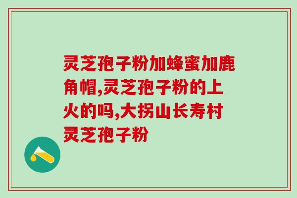 孢子粉的用途是什么(孢子粉用途介绍)
