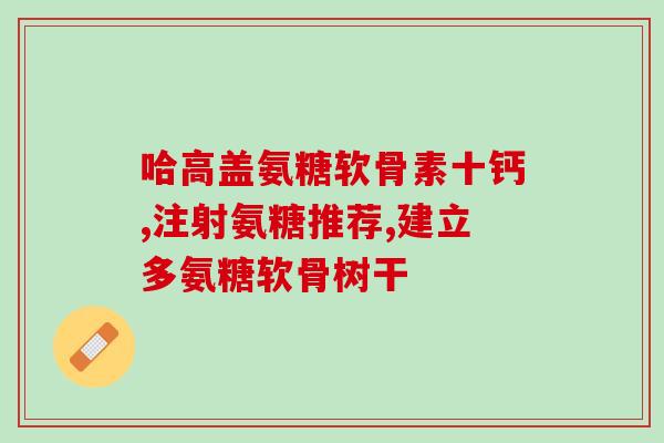 哪个氨糖软骨素好使吗氨糖软骨素哪种更有效？
