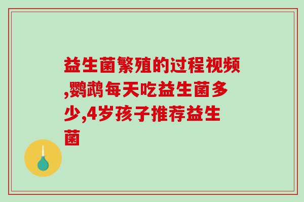 为什么选择益生菌产品(选择益生菌产品的理由及使用建议)