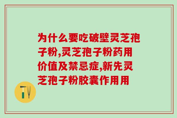 破壁灵芝孢子粉白天吃？夏天吃灵芝孢子粉不上火吗