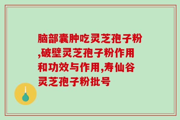 苏州破壁灵芝食用方式？破壁粉该怎么吃