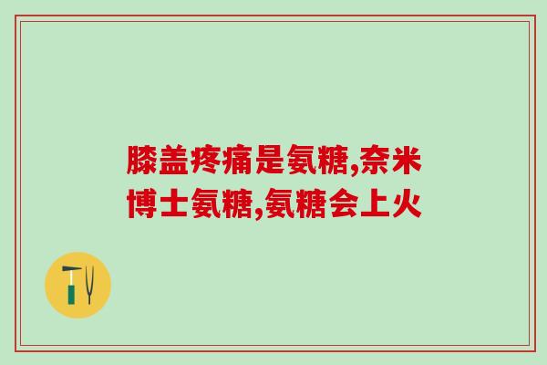 氨糖是氨基酸(氨糖：一种重要的氨基糖新发现)