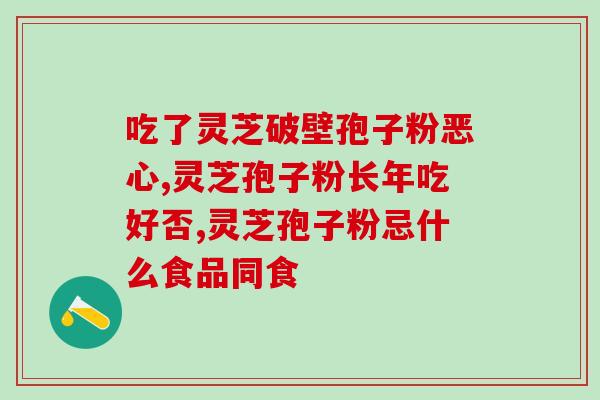 灵芝破壁孢子粉盘龙云海？破壁灵芝孢子粉的功效与作用有哪些
