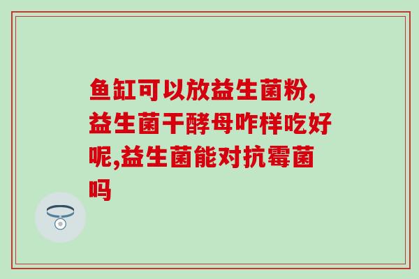 安徽的益生菌公司有哪些(安徽益生菌企业有哪些？)