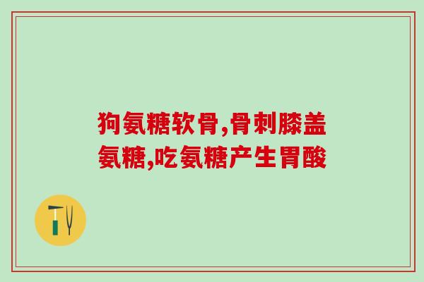 滑膜炎吃氨糖能见效吗(氨糖能治疗滑膜炎吗？)