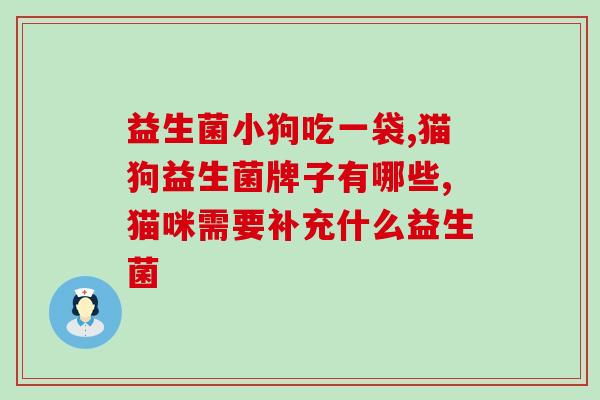 小猫可以空腹吃益生菌吗(小猫可以空肚子吃益生菌吗？)