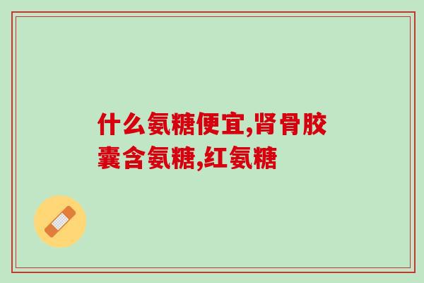 硫酸氨基葡萄糖镁锌片(含锌镁的硫酸氨基葡萄糖片——补充微量元素)