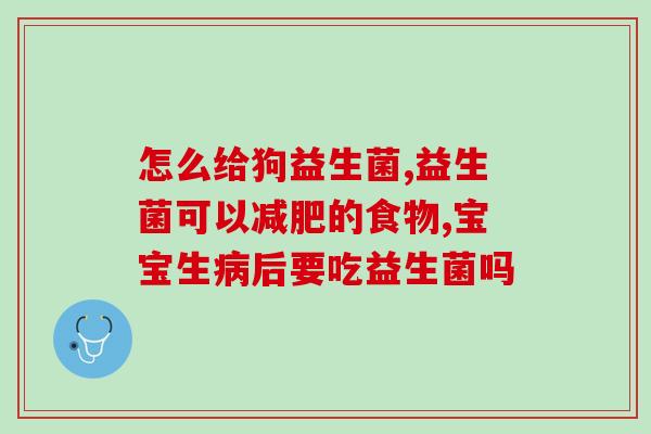 小宠益生菌怎么(小宠物健康必备！教你如何使用益生菌)