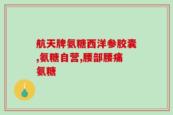 葆丽美氨糖(Boli Meian's Glucosamine A Promising Supplement for Joint Health)