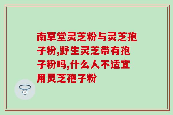 西洋参灵芝孢子粉三七粉？三七粉灵芝粉西洋参粉三种是否可以一起服用