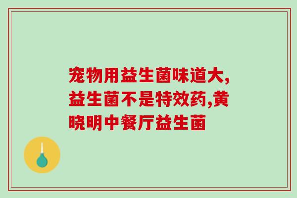 狗挑食益生菌怎么吃好呢(如何让狗狗正确摄入益生菌？)