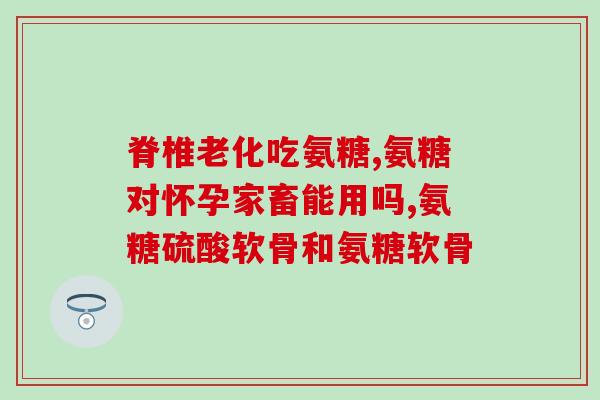 香港的氨基葡萄糖(港式保健品中的氨基葡萄糖)