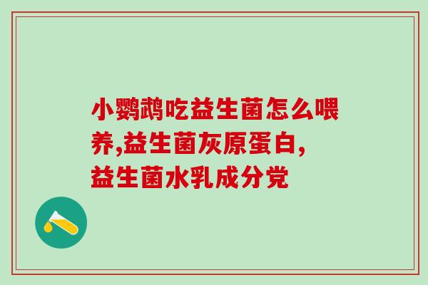 益生菌该怎么给孩子喂(如何适当喂养孩子的益生菌？)