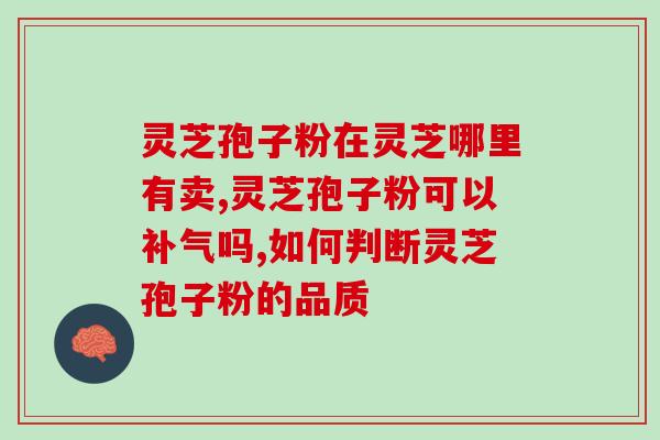 安徽省灵芝破壁粉？大汉灵芝破壁孢子粉怎么样