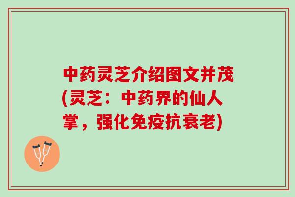 灵芝介绍图文并茂(灵芝:界的仙人掌,强化免疫抗) 灵芝介绍图文并茂(灵芝:界的仙人掌,强化免疫抗)