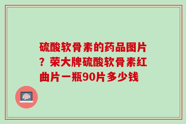 硫酸软骨素的药品图片？荣大牌硫酸软骨素红曲片一瓶90片多少钱