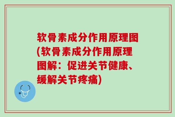 软骨素成分作用原理图(软骨素成分作用原理图解：促进关节健康、缓解关节疼痛)