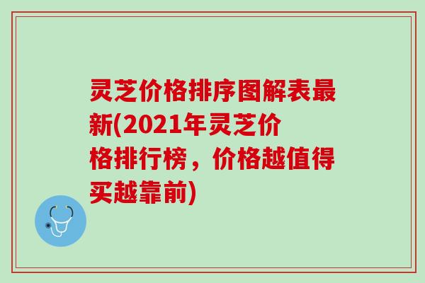 灵芝价格排序图解表最新(2021年灵芝价格排行榜，价格越值得买越靠前)