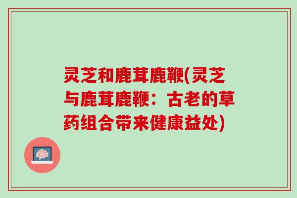 灵芝和鹿茸鹿鞭(灵芝与鹿茸鹿鞭：古老的草药组合带来健康益处)