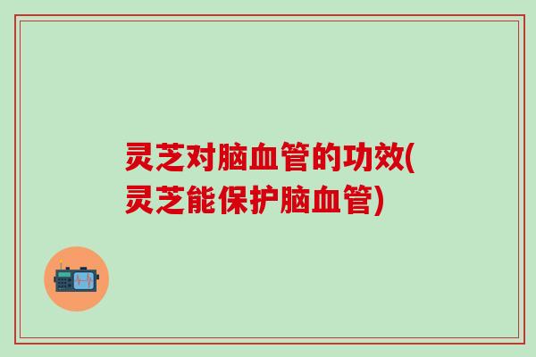 灵芝对脑血管的功效(灵芝能保护脑血管)