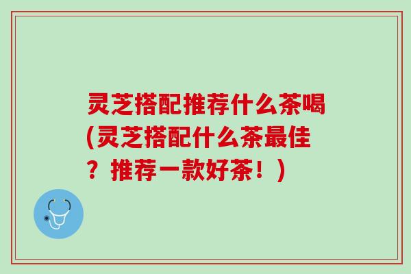灵芝搭配推荐什么茶喝(灵芝搭配什么茶最佳？推荐一款好茶！)