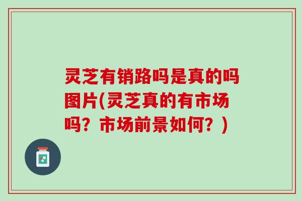 灵芝有销路吗是真的吗图片(灵芝真的有市场吗？市场前景如何？)