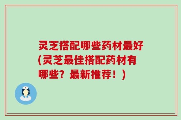灵芝搭配哪些药材最好(灵芝最佳搭配药材有哪些？最新推荐！)