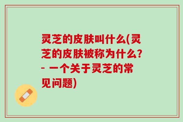 灵芝的叫什么(灵芝的被称为什么?- 一个关于灵芝的常见问题) 灵芝的叫什么(灵芝的被称为什么?- 一个关于灵芝的常见问题)