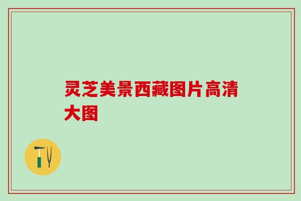 灵芝美景西藏图片高清大图