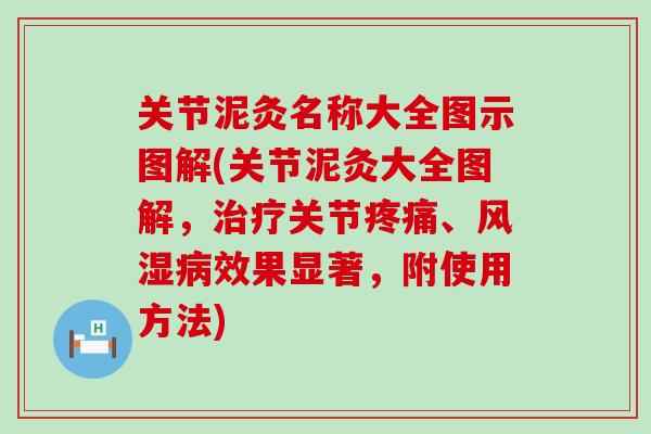 关节泥灸名称大全图示图解(关节泥灸大全图解，治疗关节疼痛、风湿病效果显著，附使用方法)