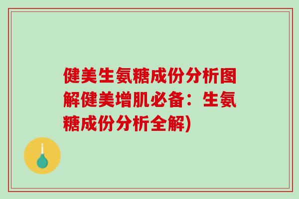 健美生氨糖成份分析图解健美增肌必备：生氨糖成份分析全解)