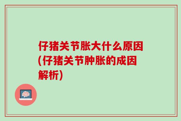 仔猪关节胀大什么原因(仔猪关节肿胀的成因解析)