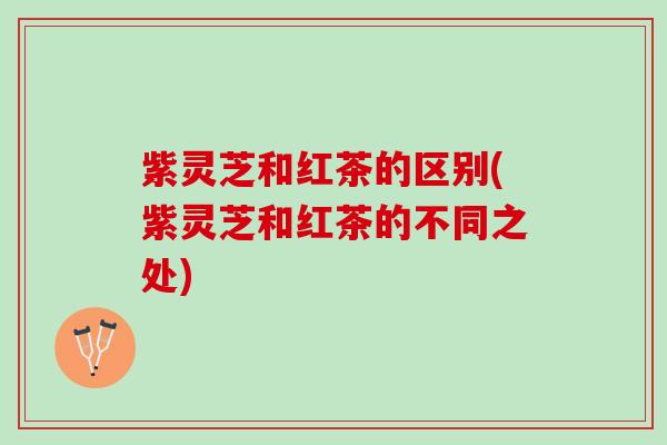 紫灵芝和红茶的区别(紫灵芝和红茶的不同之处)