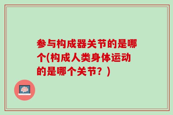 参与构成器关节的是哪个(构成人类身体运动的是哪个关节？)