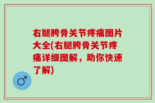 右腿胯骨关节疼痛图片大全(右腿胯骨关节疼痛详细图解，助你快速了解)