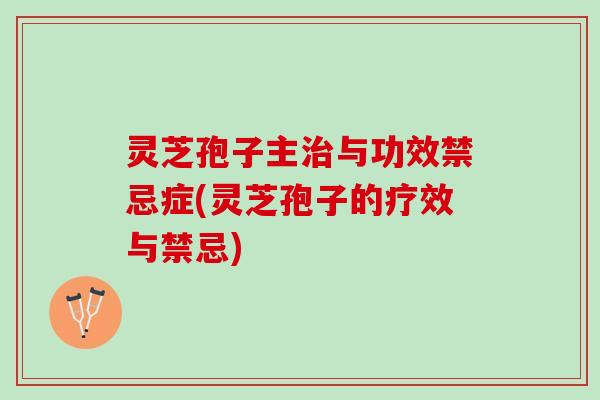 灵芝孢子主治与功效禁忌症(灵芝孢子的疗效与禁忌)